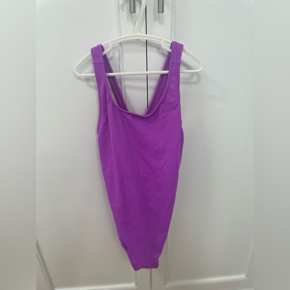 Lands' End Purple One Piece Swimsuit Size 14+